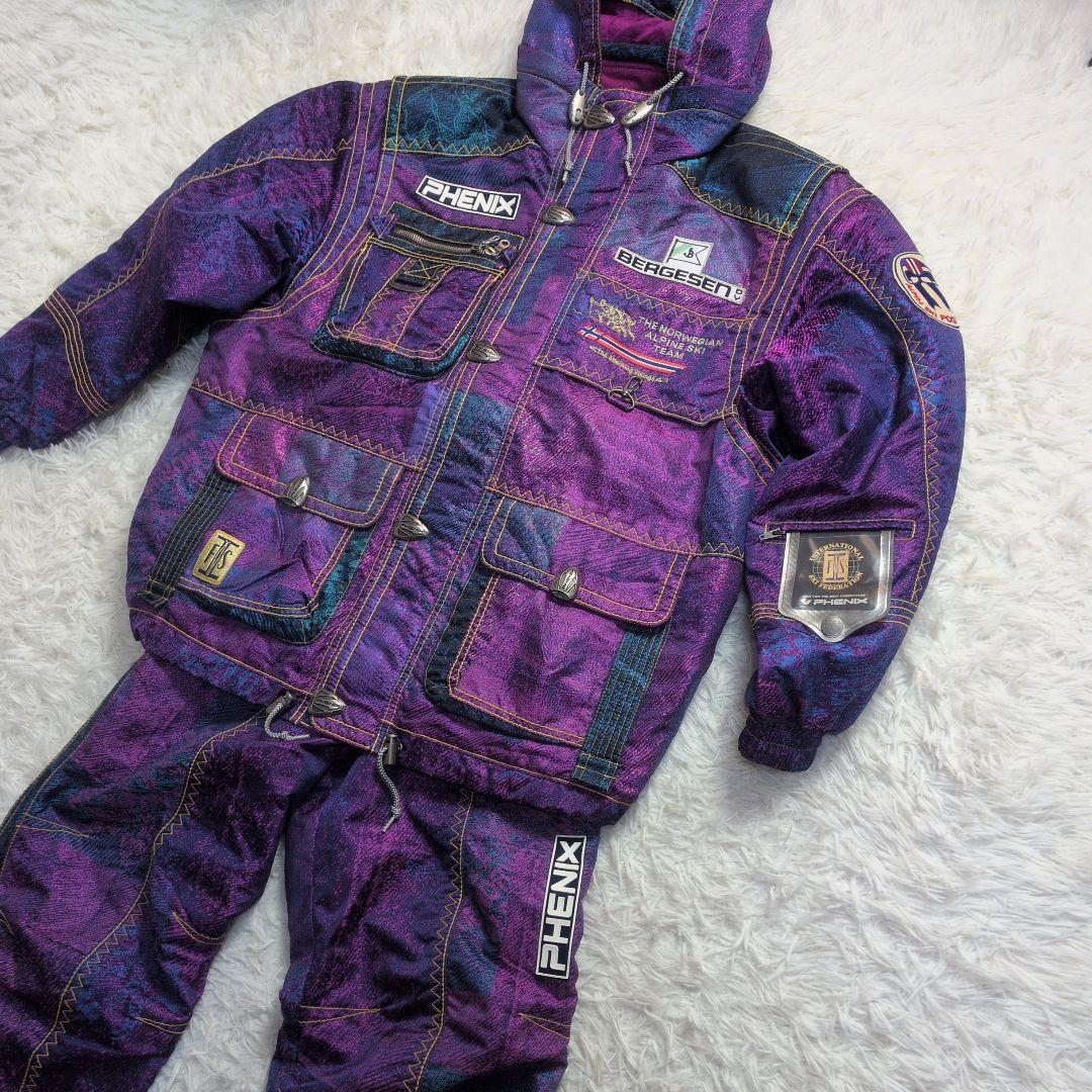 【レア✨PHENIX✨M L】スキー スノー ウェア セットアップ 上下 代表