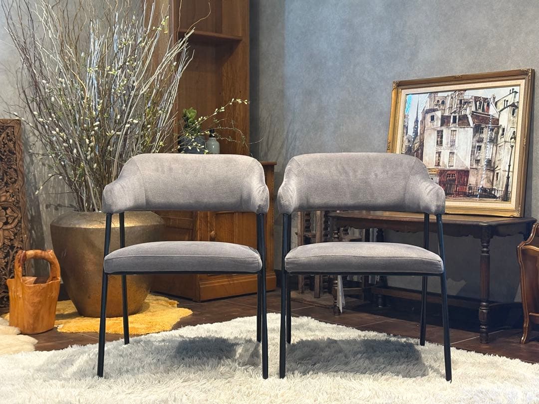 ニトリ NITORI ファブリック　ダイニングチェア　DCイジー　H