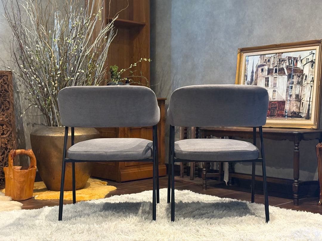 ニトリ NITORI ファブリック　ダイニングチェア　DCイジー　H