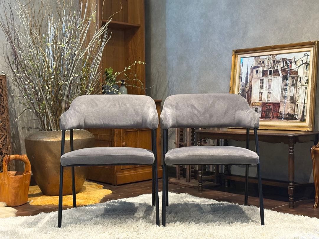 ニトリ NITORI ファブリック　ダイニングチェア　DCイジー　H