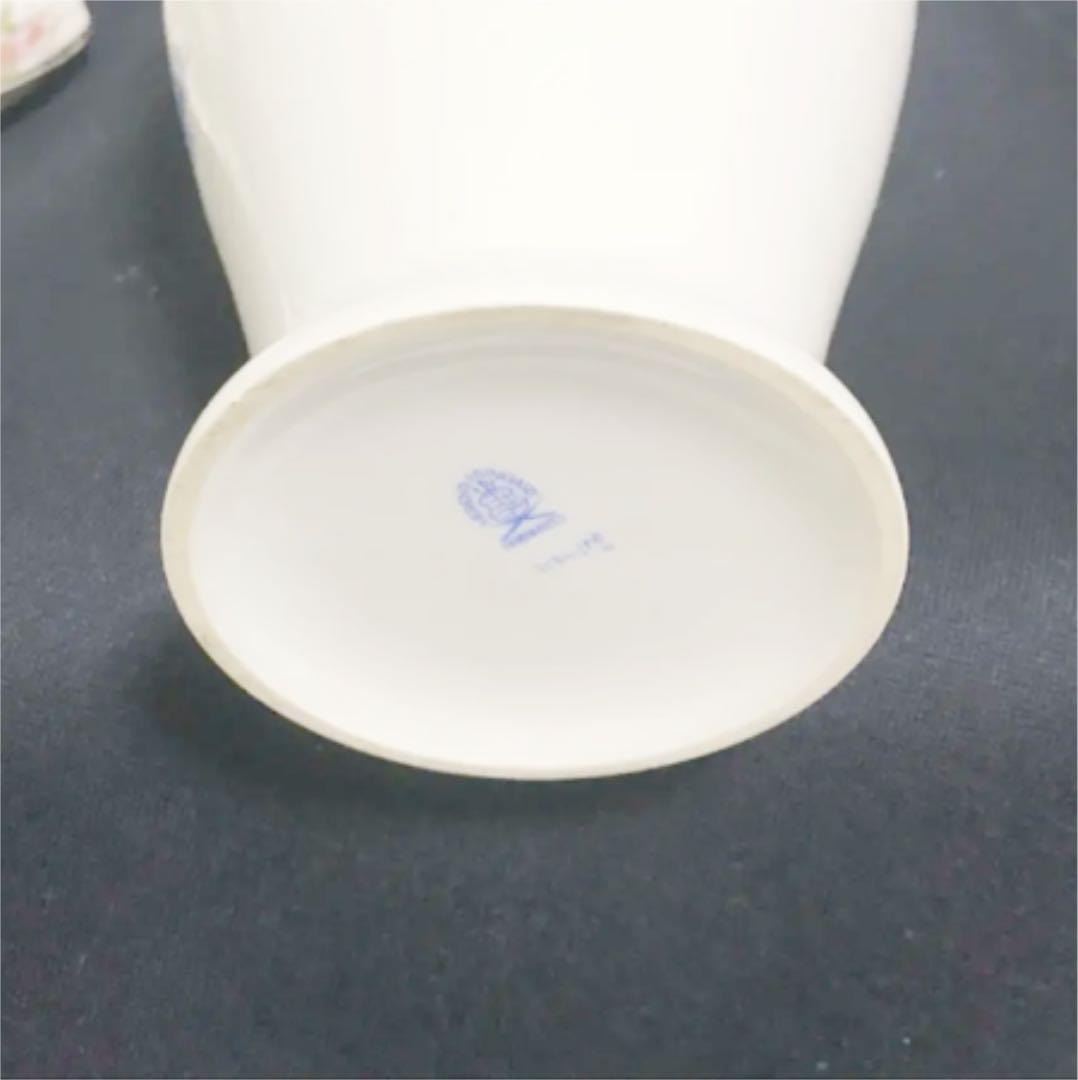 ヘレンド インドの華 ブルー 花瓶 フラワーベース   特大 34cm レア