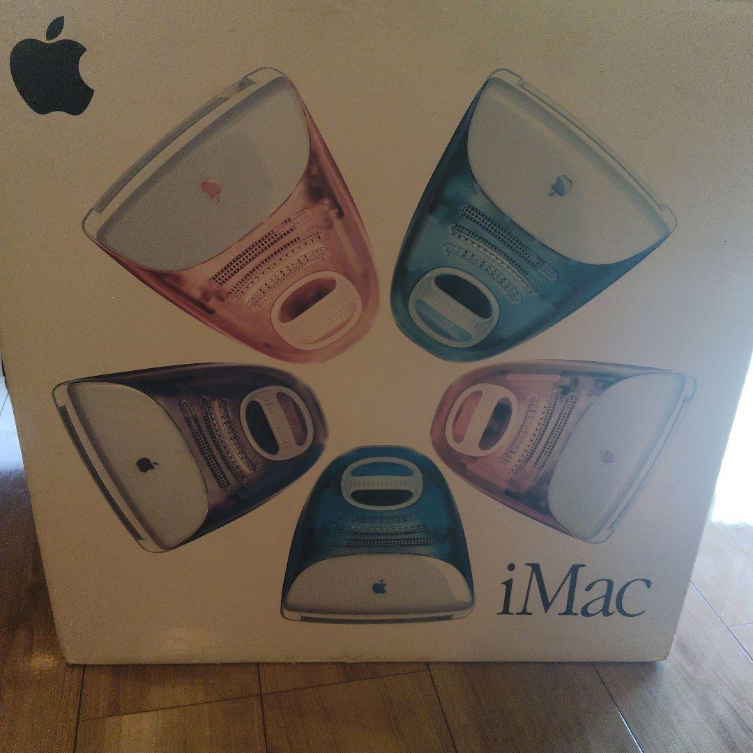 初代Apple iMac人気の スケルトン アップルコンピュータ　ブルーベリー