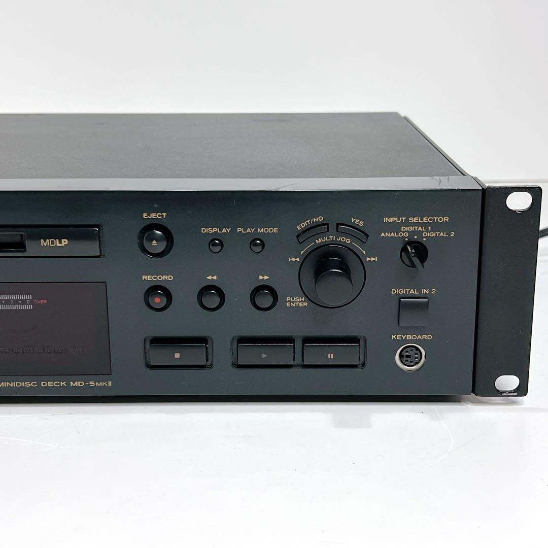 【良品・動作品】 TEAC MD-5MK2 MDデッキ　MDレコーダー