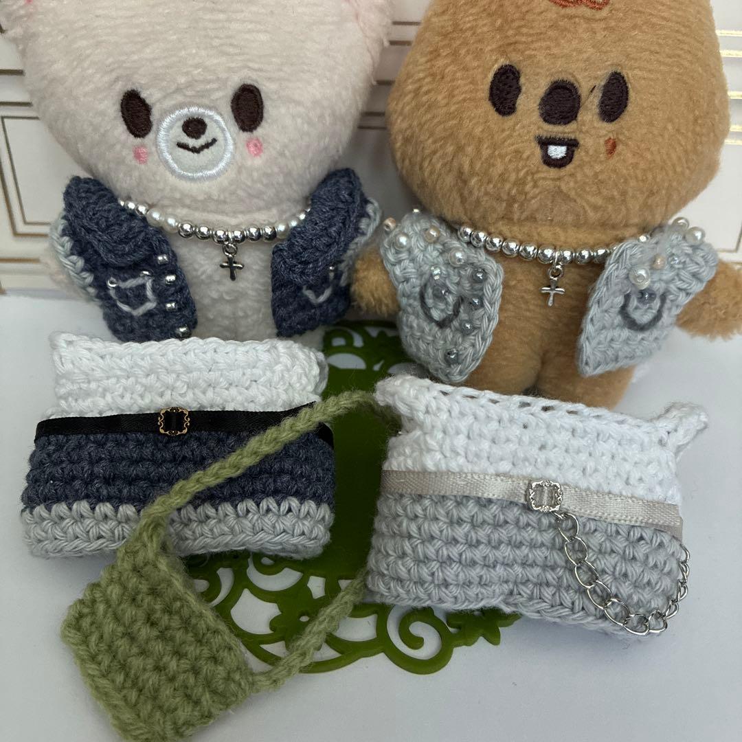 ゆうち様　SKZOO 10cmぬいぐるみ用 衣装　ハン　アイエン