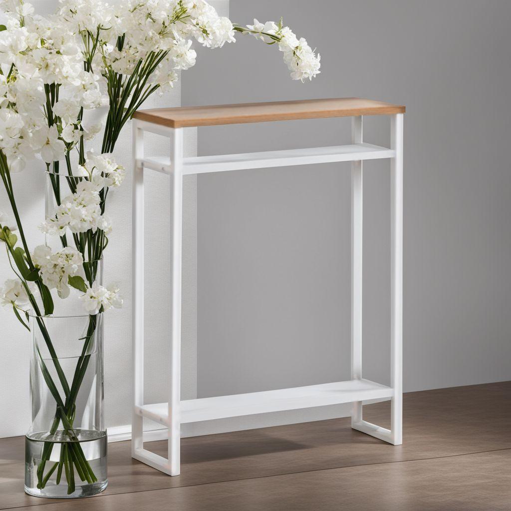 コンソール 玄関 空間を引き締める収納棚や飾り棚