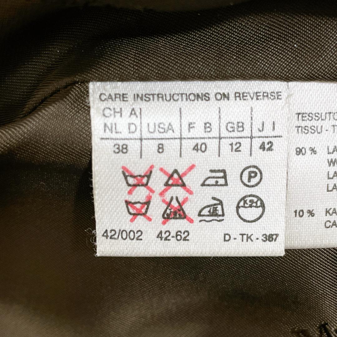マックスマーラ アイコン ウールカシミヤ ロングコート ブラウン 42 白タグ