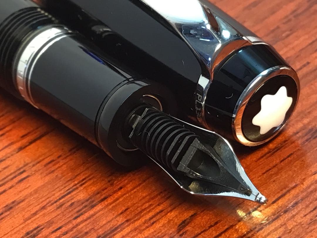 美品 ‼️Montblanc モンブラン ボエム ブルー 万年筆 ペン先14K