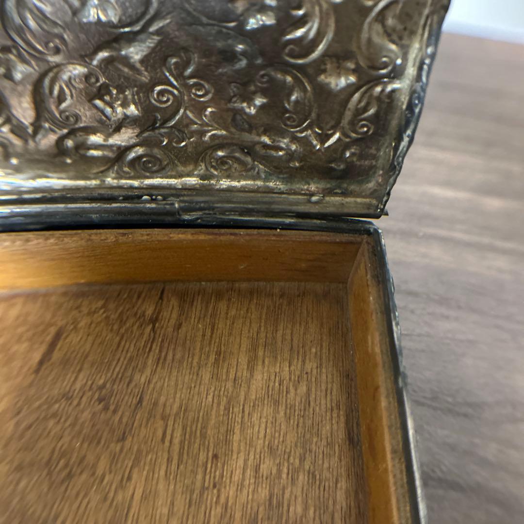 vintage Hazorfim銀製ボックス