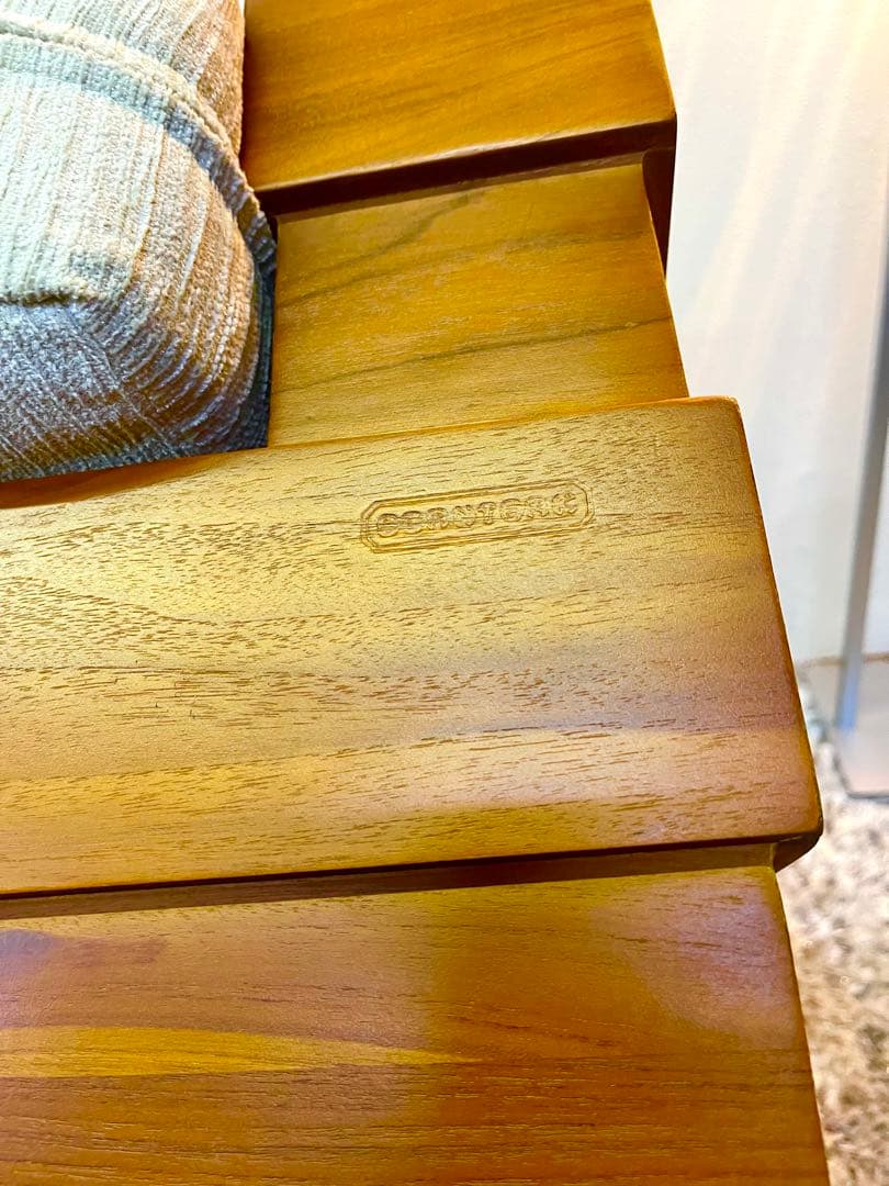 ♦︎参考価格　約180,000円♦︎ スキャンティーク　ソファ　チーク材　1P