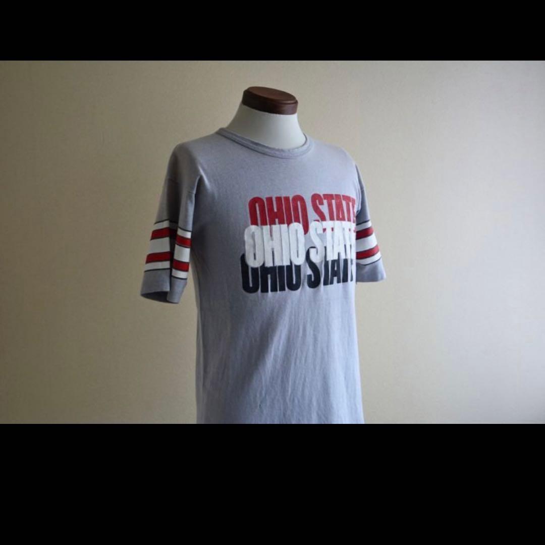 Champion WINフットボールTシャツ　ビンテージ  古着　USA