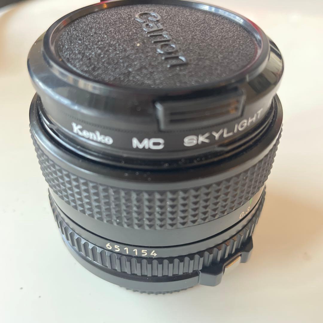 Canon 単焦点レンズ 52mm フィルター付き