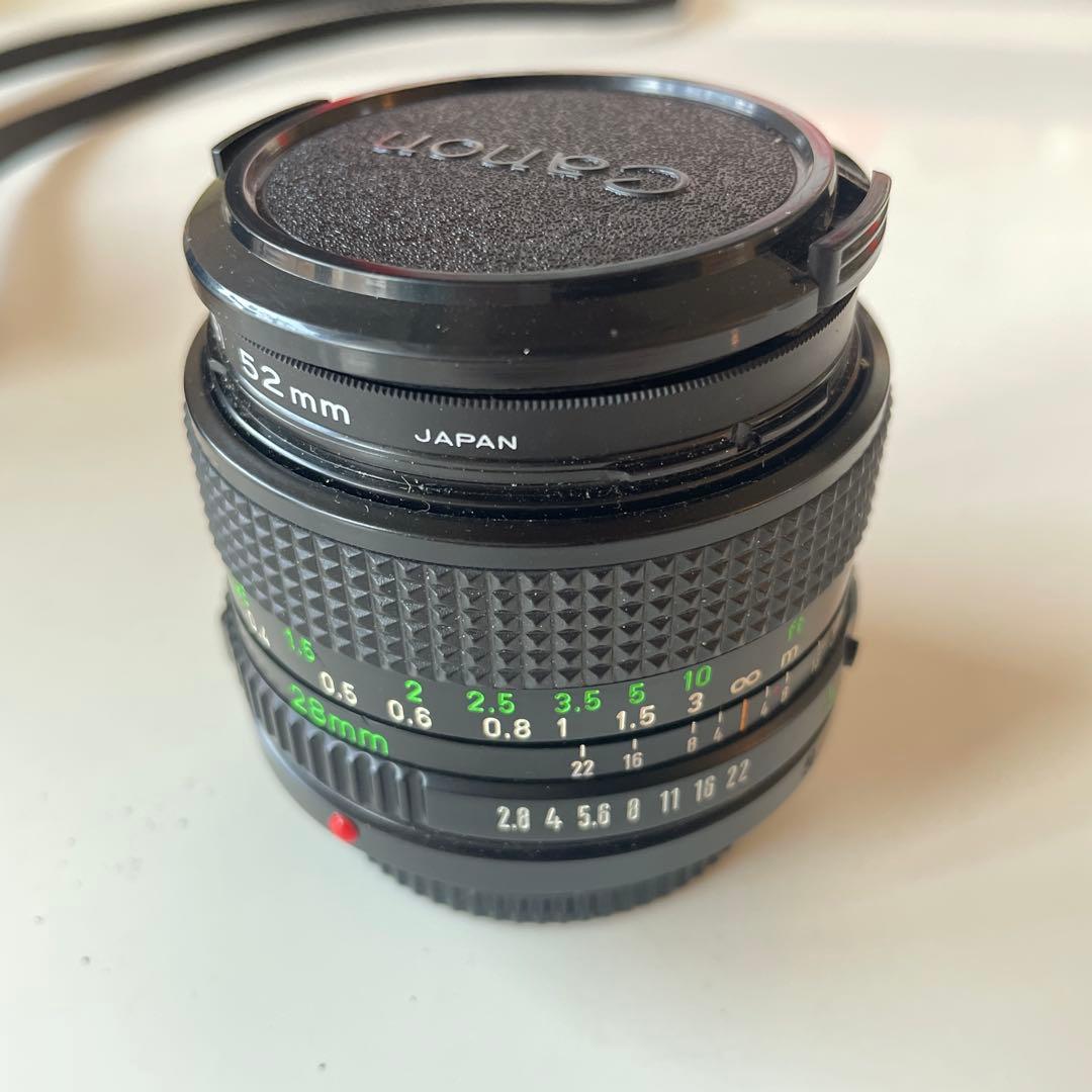 Canon 単焦点レンズ 52mm フィルター付き