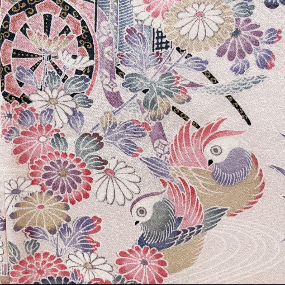 k148 セール価格変更済 訪問着 4点フルセット 身丈153裄丈65