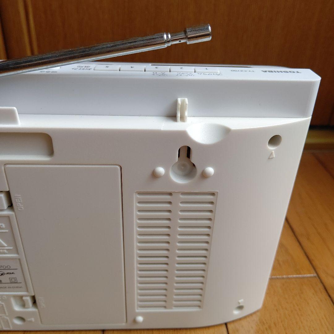 TOSHIBA SD/USB/CDラジオ TY-CX700-W