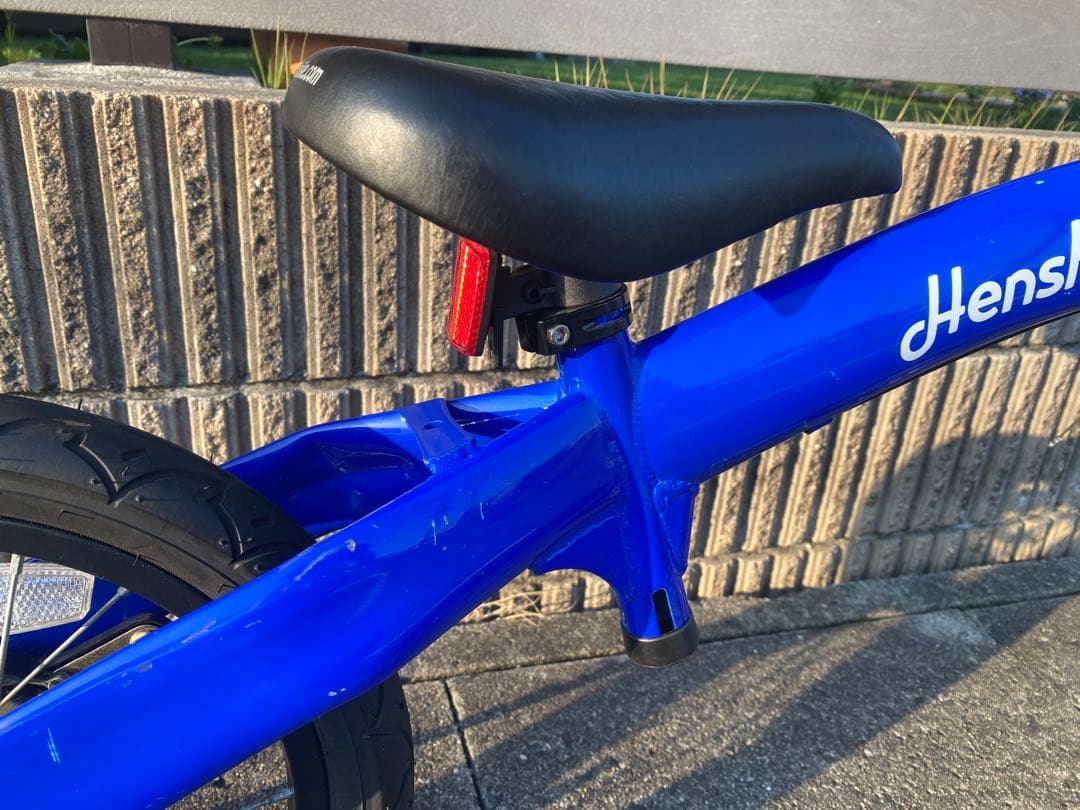 へんしんバイクx14 青　幼児〜小学生まで長く使えるモデルです