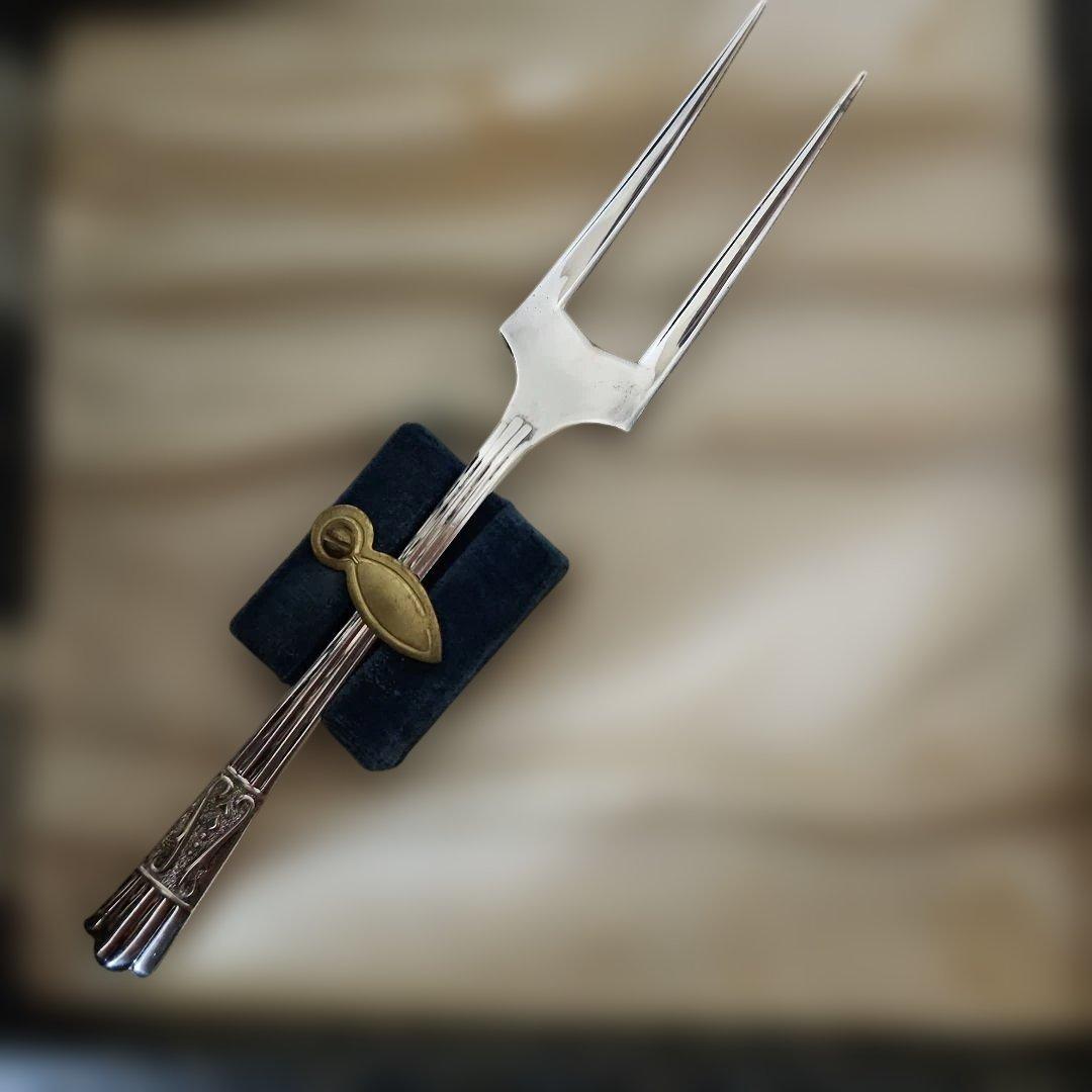 YE OMAN PLATE Epns イギリスアンティーク フォークセット