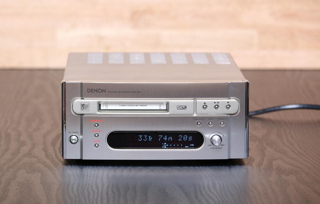 DENON DMD-M33　MDデッキ　MDプレイヤー/レコーダー　完動品