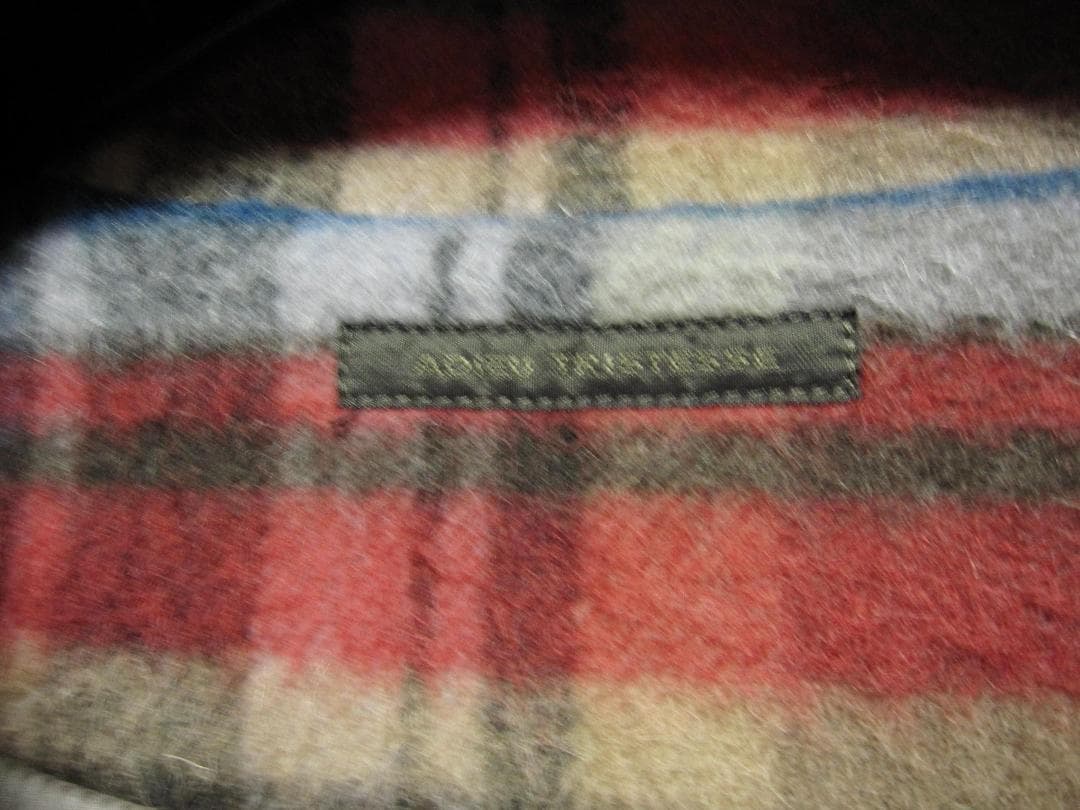 【美品】ADIEU TRISTESSE アルパカ チェック コート