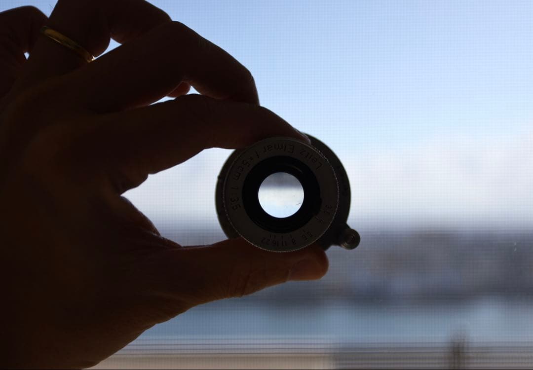 【超希少】Leica Elmer 50mm f3.5 赤エルマー　ダイヤモンド