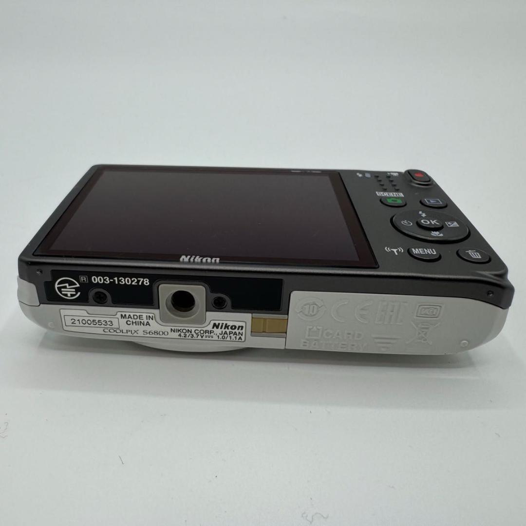 Nikon COOLPIX S6800 ホワイト コンパクトデジタルカメラ