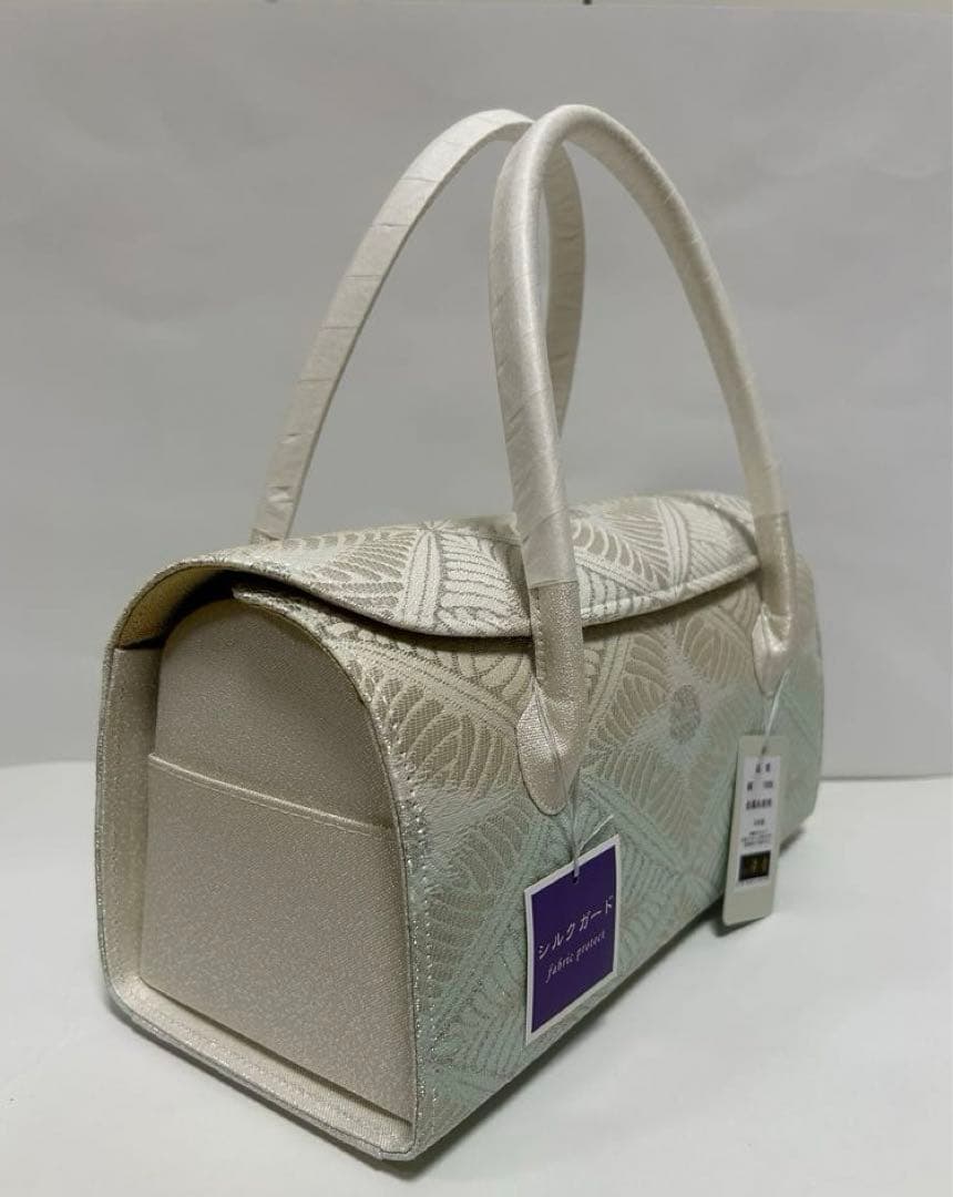 花！着物ようバック　かぶせバッグ　和装バック　あおりバック　利休バック