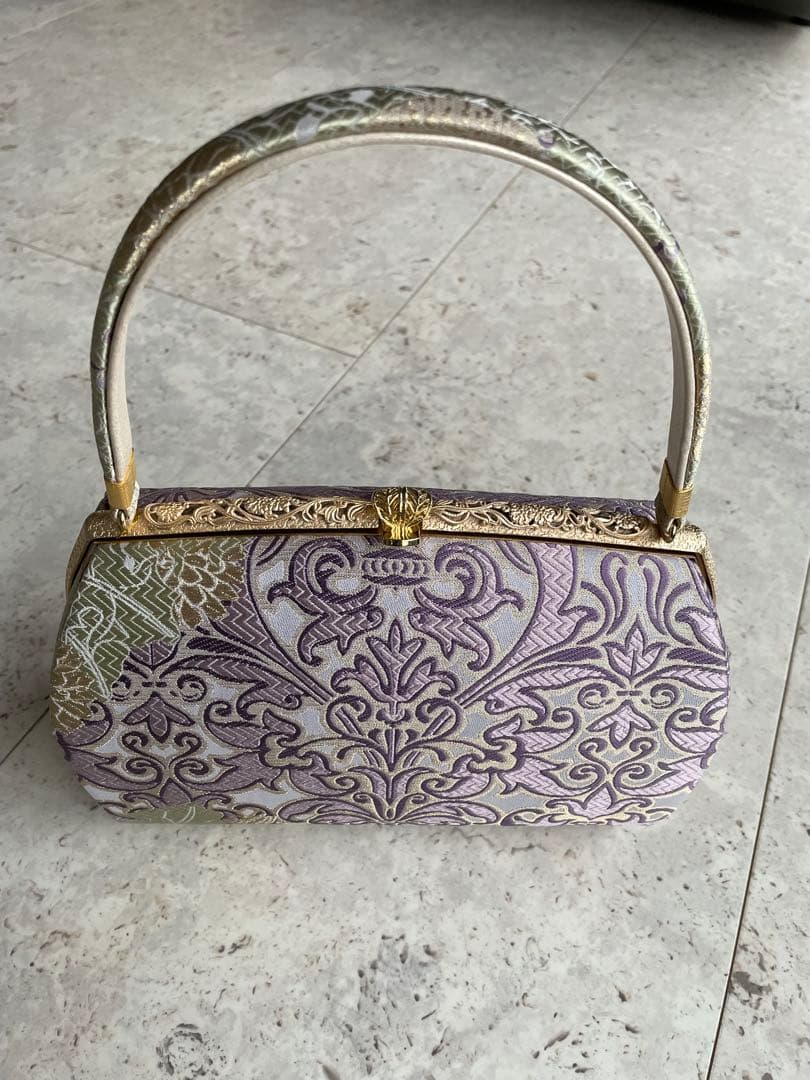 専用です 更にお値下げ致します　山口美術織物　和装バック・草履