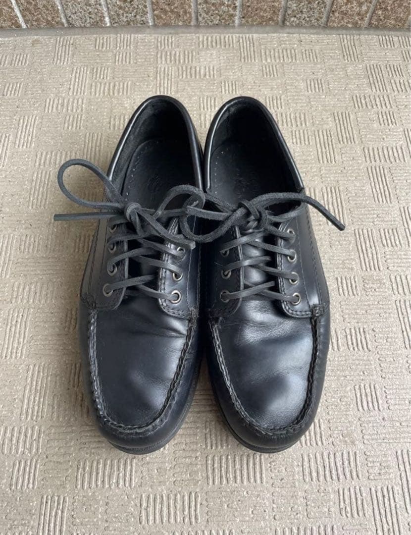 靴 Ghbass CAMP MOC / BLACK MONO 26cm