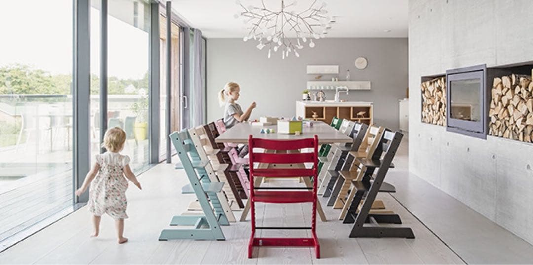 ☘️送料込⭐️美品⭐️ウォールナット⭐️STOKKE⭐️ストッケ トリップトラップ