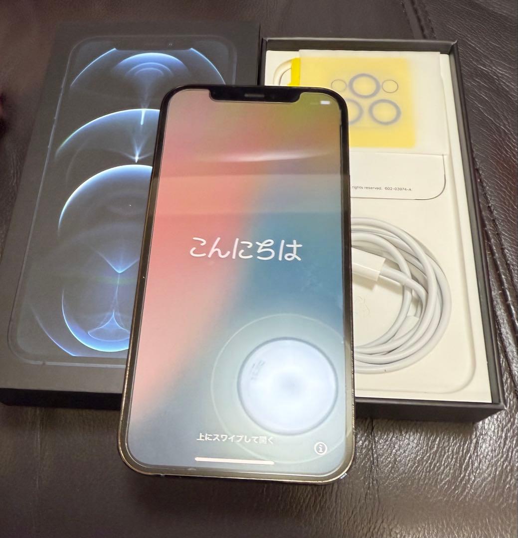Apple iPhone 12 Pro 512GB パシフィックブルー本体87%