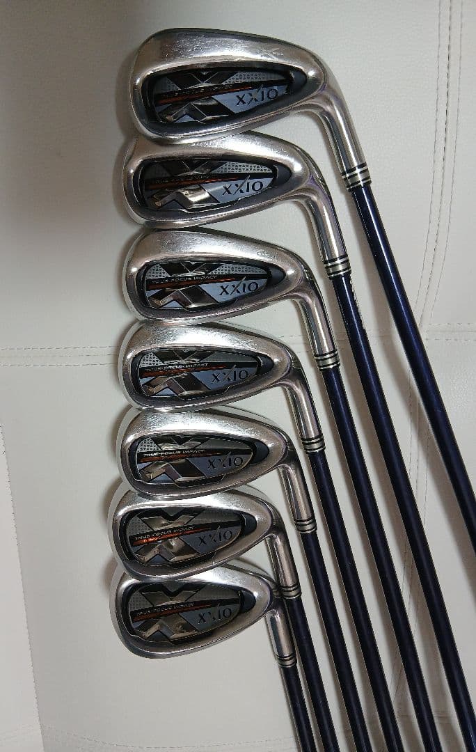 ゼクシオアイアンMP1000 Rシャフト7本セット　6~S