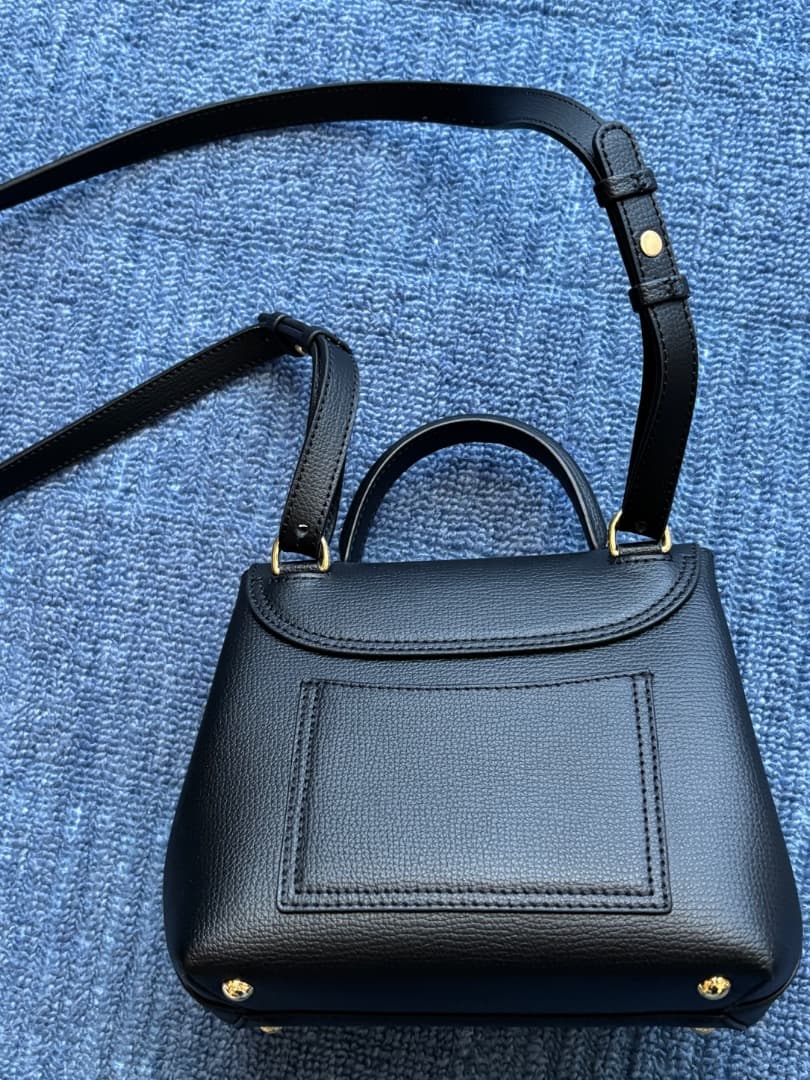 値下げ　POLENE Numero Un Nano ブラックショルダー バッグ