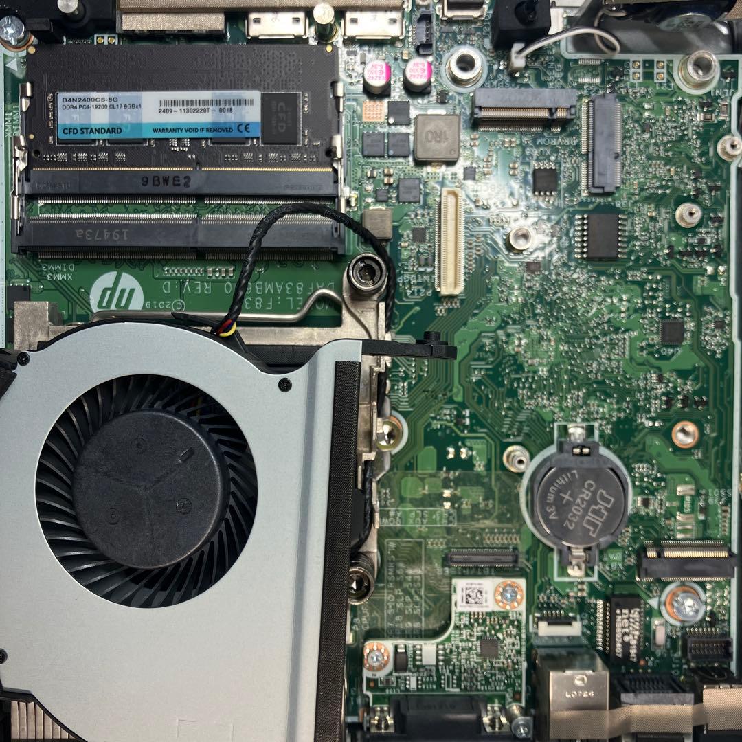 9世代！Core i3！HP EliteDesk800G5miniジャンク品！