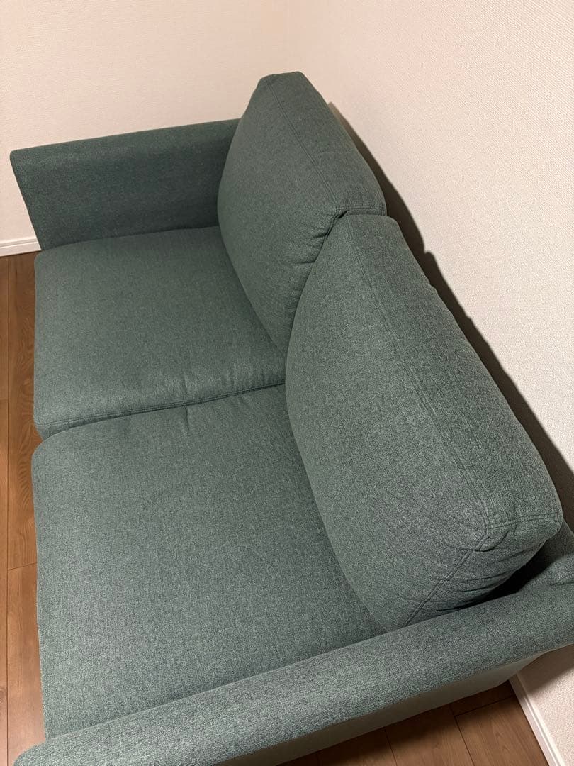 傷汚れに強い2人掛けソファ　布張りタイプ (CS01 Nシールド H-DGR)