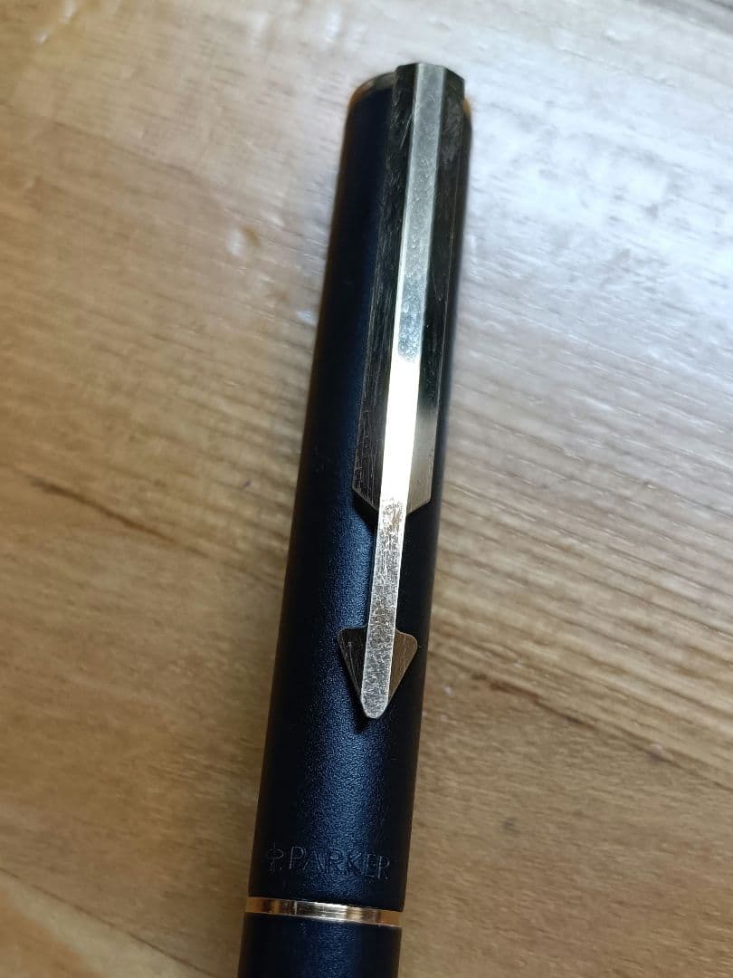 【特価】Teikin/18k万年筆＆PARKER /ボールペン 2本セット