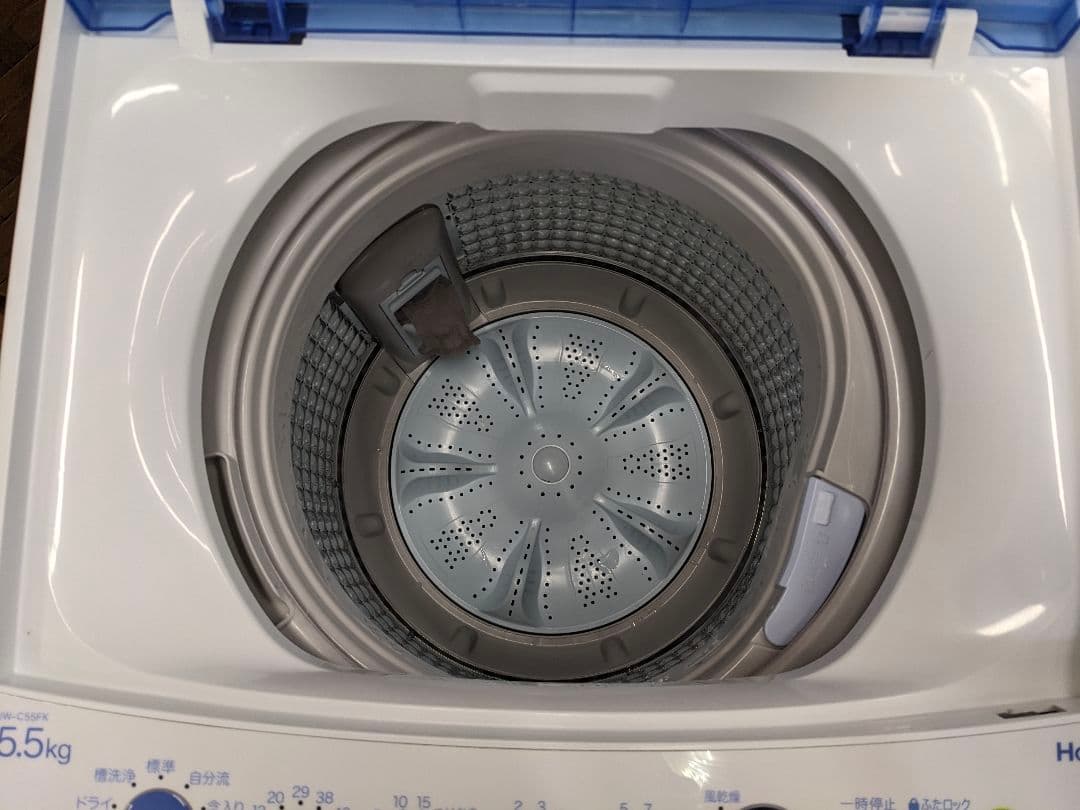 U056 洗濯機　5.5kg Haier 2020年製 縦型　JW-C55FK