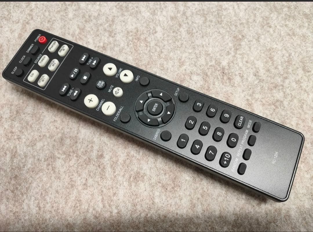 ディスクリートアンプ搭載Bluetooth®対応CDレシーバーRCD-M41黒