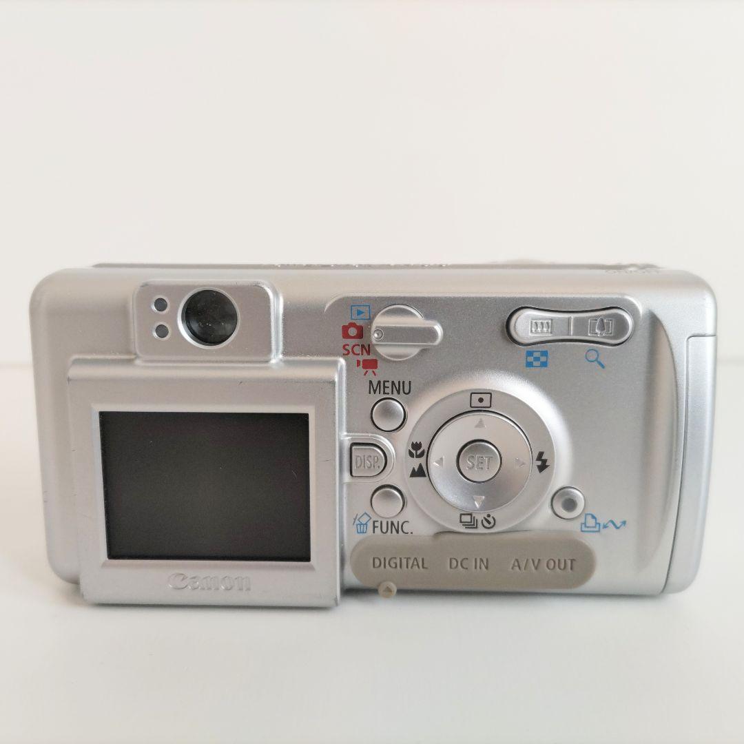 動作品 Canon デジカメ PowerShot A400 単3電池駆動