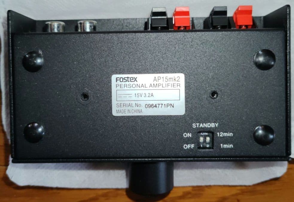 FOSTEX パーソナル・アンプ AP15mk2 【元箱有】