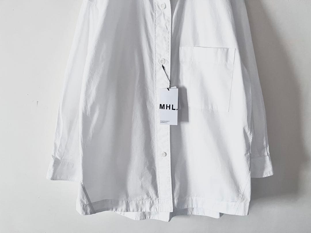 新品2023マーガレットハウエル コンパクトコットンポプリシャツ 2.4万