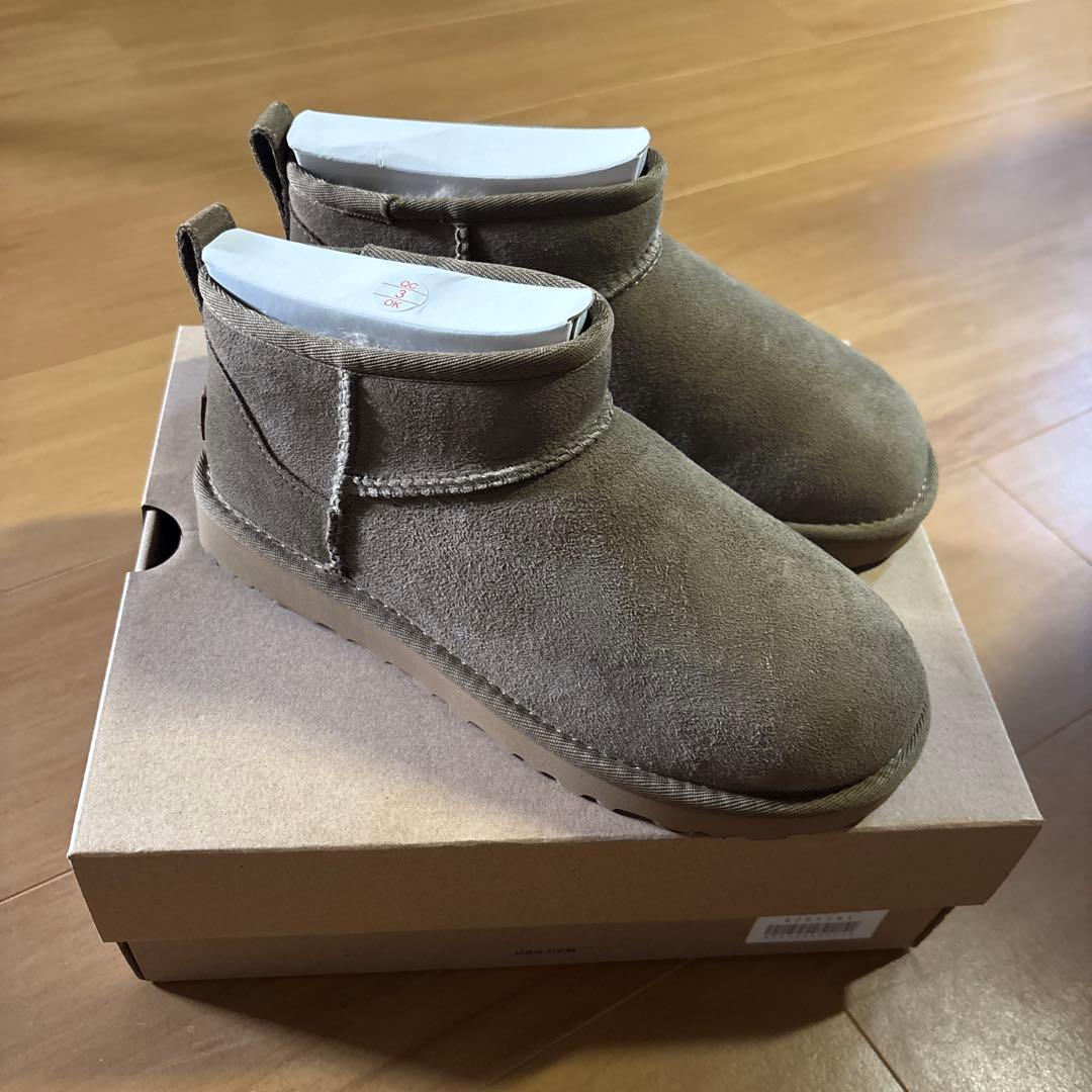 UGG クラシックウルトラミニ　アンティロープ　23cm