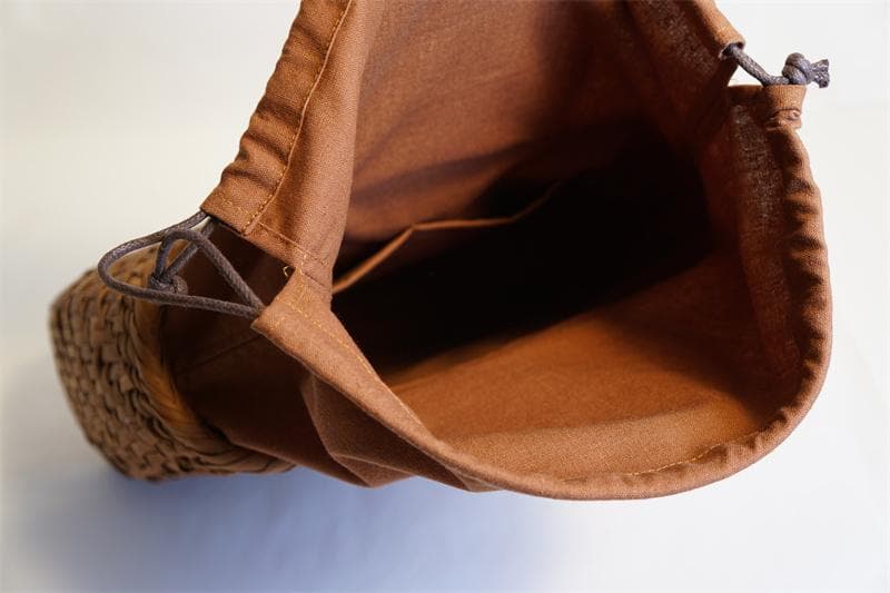 山葡萄 籠 かごバッグ 網代編・未使用品・やまぶどう籠・美品　趣のある逸品です