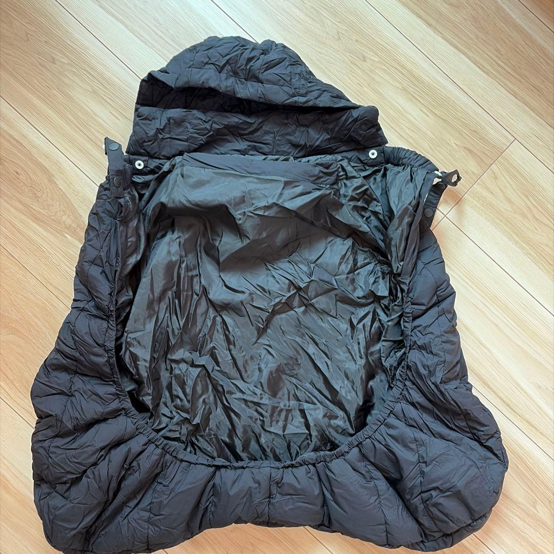 THE NORTH FACE 抱っこ紐カバーダウン　ブラック