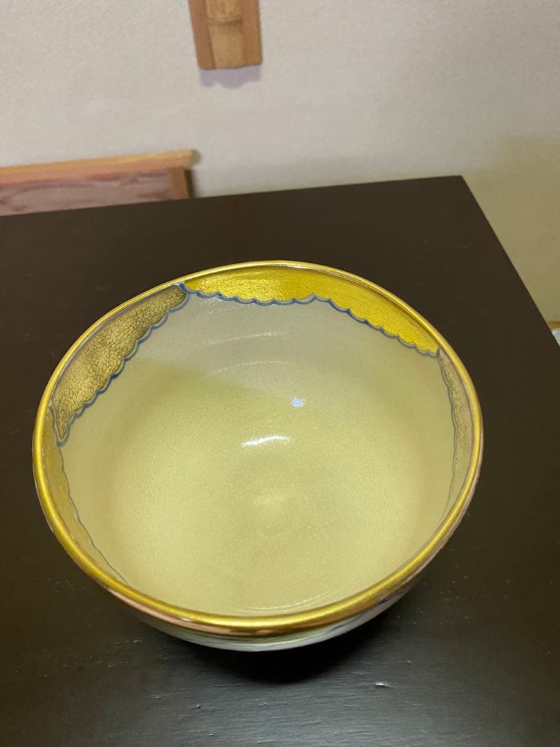 茶道具/茶碗⭐︎永楽善五郎⭐︎仁清『鳥松竹梅』茶碗　二重共箱　茶の湯