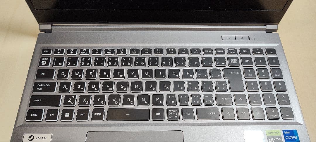 ゲーミングノート　galleria i7 13700h rtx4050 ジャンク