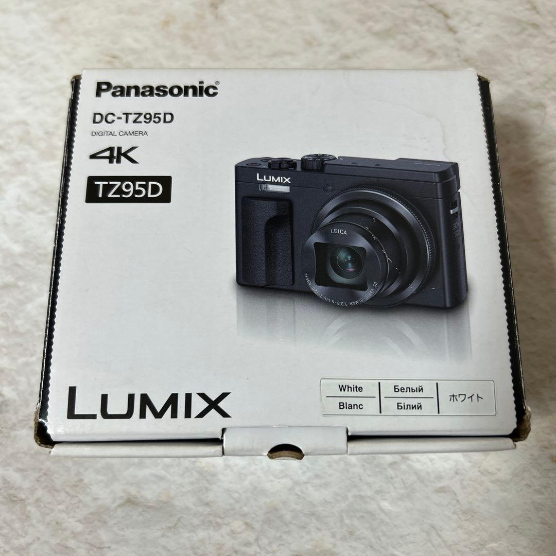 LUMIX コンパクトデジタルカメラ DC-TZ95Dホワイト