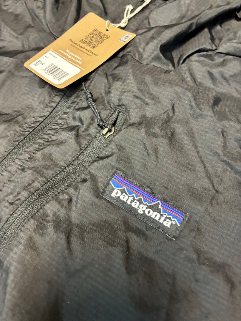 patagonia ブラック ナイロンジャケット XL
