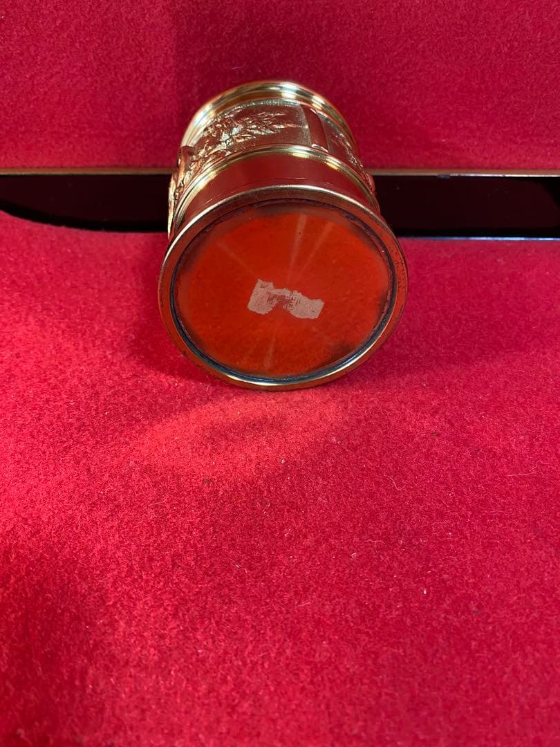 彫金彫　鉛筆立て