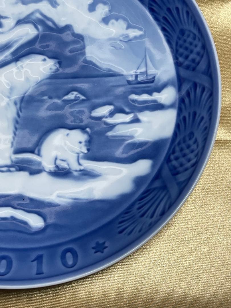 【超稀少品 新品未使用】ロイヤルコペンハーゲンイヤープレート2010