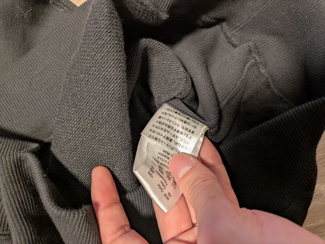 未使用　ブラックアイパッチ　ラインストーントレーナー　s