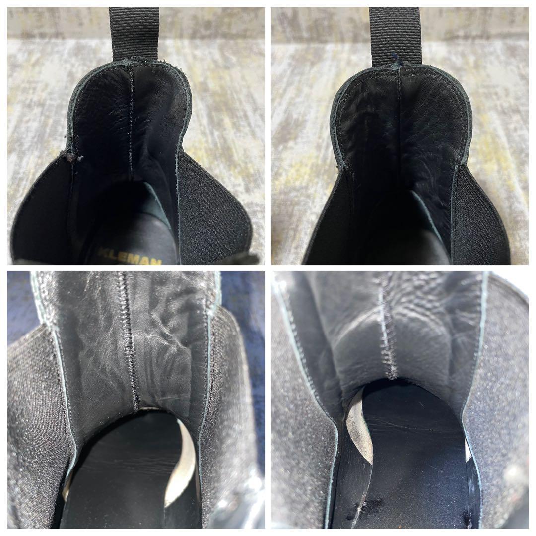 ★人気困難★クレマン GLR コラボ サイドゴアブーツ【27】ブラック 美品